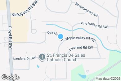 Map image of the property - 5270 Maple Valley Rd SW