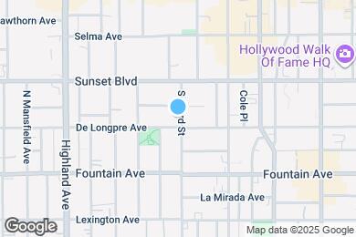 Map image of the property - 1403 Seward St