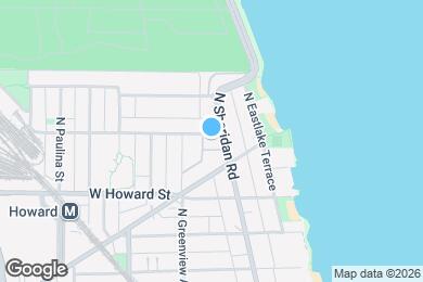 Map image of the property - 7658 N Sheridan Rd
