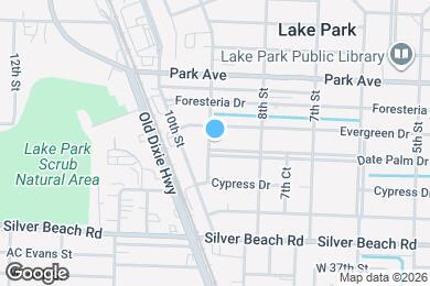 Map image of the property - 855 Date Palm Dr