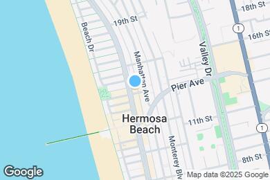 Map image of the property - 1400 Hermosa Ave