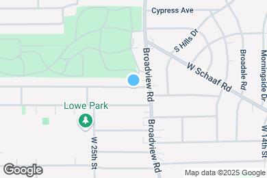 Map image of the property - 2207 Portman Ave