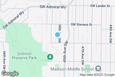 Map image of the property - 3047 50th Ave SW