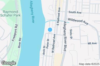 Map image of the property - 501 Penn St