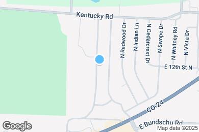 Map image of the property - 1119 N Atherton Rd