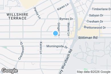 Map image of the property - 849 Rittiman Rd