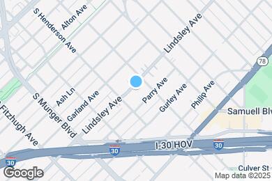 Map image of the property - 5318 Lindsley Ave