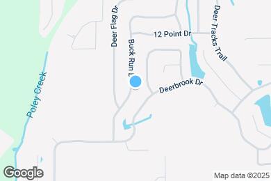Map image of the property - 5902 Buck Run Dr