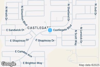 Map image of the property - 4282 E Rousay Dr