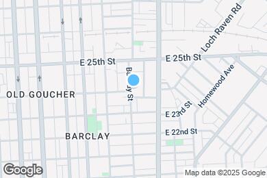 Map image of the property - 2417 Barclay St