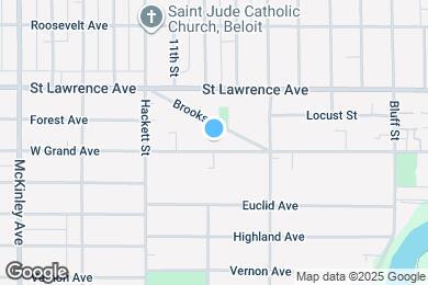 Map image of the property - 757 W Grand Ave