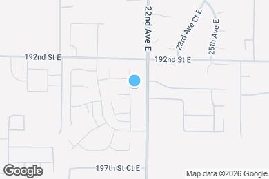 Map image of the property - 19315 21st Ave Ct E