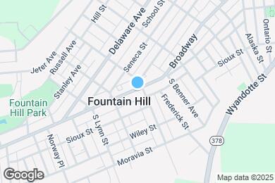 Map image of the property - 1108 Broadway