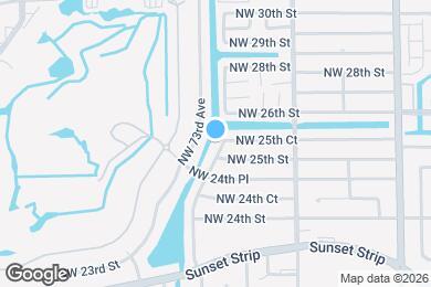 Map image of the property - 2521 NW 72nd Ave