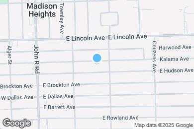 Map image of the property - 600 Kalama Ave