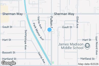 Map image of the property - 7033 Fulton Ave
