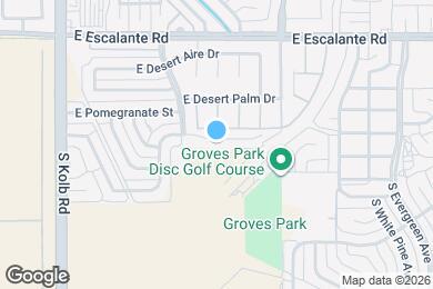 Map image of the property - 7380 E Poinciana Pl