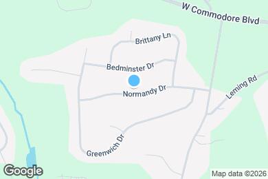 Map image of the property - 14 Normandy Dr