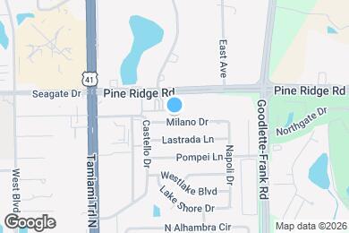 Map image of the property - 1147 Milano Dr