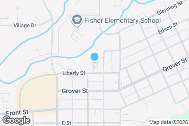 Map image of the property - 107 La Villa Dr