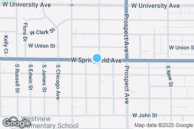 Map image of the property - 401 S Willis Ave