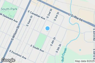 Map image of the property - 235 S 3rd St