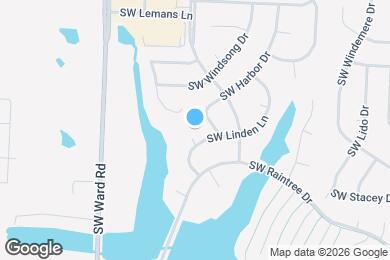 Map image of the property - 3934 SW Linden Ct