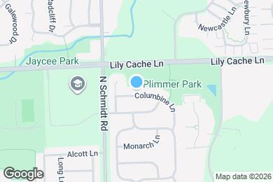 Map image of the property - 484 Columbine Ln
