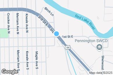 Map image of the property - 1508 1st St E