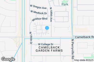 Map image of the property - 5025 N 189th Dr