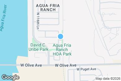 Map image of the property - 10043 N 115th Dr