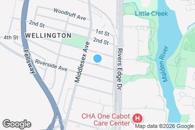 Map image of the property - 25 Fourth St Unit #2