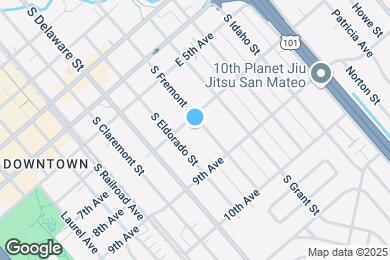 Map image of the property - 710 S Fremont St