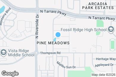 Map image of the property - 3712 Fossil Tree Ln