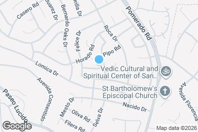 Map image of the property - 12478 Senda Rd