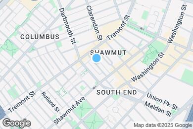 Map image of the property - 31 Upton St
