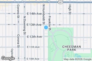 Map image of the property - 1250 Humboldt St