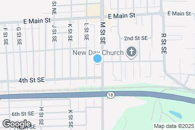 Map image of the property - 305 M St SE