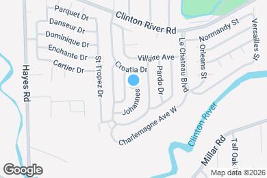 Map image of the property - 38099 Johannes Dr