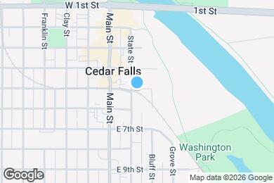 Map image of the property - 221 E 5th St
