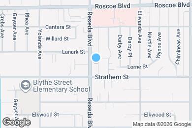 Map image of the property - 8040 Reseda Blvd