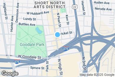Map image of the property - 656 N High St