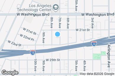 Map image of the property - 2135 7th Ave