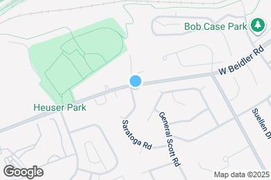 Map image of the property - 586 Saratoga Rd