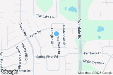 Map image of the property - 5429 Kindle Creek Dr