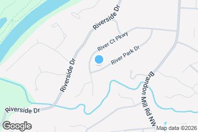 Map image of the property - 125 River Park Dr