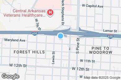 Map image of the property - 806 S Elm St