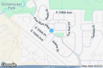 Map image of the property - 10694 Steele St
