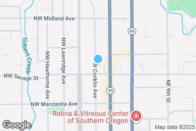 Map image of the property - 1317 NW Conklin Ave