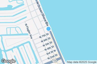 Map image of the property - 705 N Ocean Shore Blvd